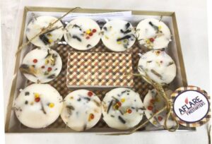 SET OF 10 FIRESTARTERS Rustic Earthy Gift, Indoor Woodstove Fireplace Fire Starters, Autumn Hygge Harvest Housewarming Holiday Winter Gift - Image 2