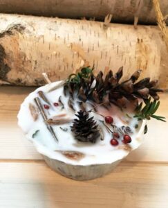 HYGGE WINTER BONFIRE Starter by AFlare, Outdoor Firestarter, Winter Bonfire Party, Winter Berry Solstice Festive His Her Gift