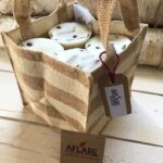 SET OF 16 Firestarters, Farmhouse Rustic Home, Burlap Bag Fire Starters, Holiday Housewarming, Country Farmhouse Gift