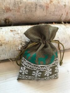 NORDIC HOLIDAY 3 Bags of 4 Firestarters, Holiday Gift Fireplace, Stocking Stuffer, Reindeer Bag Firestarters , Housewarming, Winter Hygge - Image 4