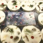 Set 10 WINTER BERRY FIRESTARTERS, Holiday Gift, Indoor Woodstove Fireplace Fire Starters, Winter Hygge Harvest Housewarming HolidayGift
