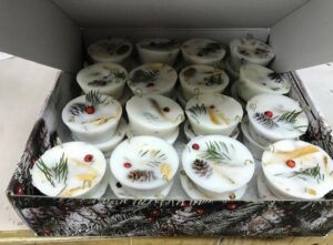 LIMITED EDITION HOLIDAY Mailer, 30 Firestarter Gift Box, Hearth Holiday Family Gift, Cozy Christmas Firestarters Gift Box