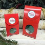 RED CHRISTMAS BOX 6, 12 Fire Starters, Winter Holiday Country Farmhouse Indoor Woodstove Fireplace Fire Starters, Holiday Housewarming Gift