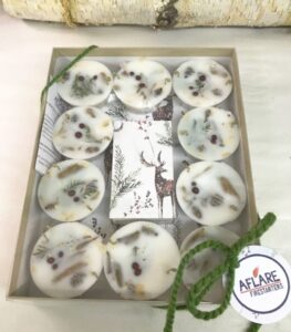 Set 10 WINTER DEER FIRESTARTERS, Firestarter Gift Box, Indoor Woodstove Fireplace Fire Starters, Winter Hygge Housewarming HolidayGift - Image 3