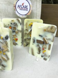 HARVEST CANVAS TOTE Firestarters, Sunflower Fall Autumn Housewarming Gift, Thanksgiving Fireplace Gift - Image 2