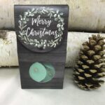 MERRY CHRISTMAS BOX 6 Firestarters, Indoor Woodstove Fireplace Fire Starters, Housewarming Gift, Xmas Gift