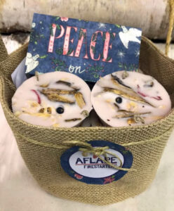 SET OF 14 FIRESTARTERS, Peace Dove Fireplace Hearth Gift, Burlap Bag Fire Starters, Rustic Fire starters, Farmhouse Christmas Gift