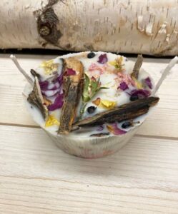 BONFIRE STARTER, Dried Flower Bonfire Starter, Spring Outdoor Fire Pit Chimnea Party