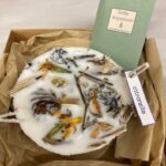 CITRONELLA BONFIRE STARTER, White Dried Flower Bonfire Starter, Outdoor Fire Pit Chimnea Party, Farmhouse Rustic Gift