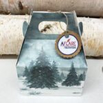 SMALL WINTER SCENE Box 6 Fire Starters, Winter Housewarming Gift, Farmhouse Cozy Gift