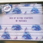 WINTER TREES Set OF 10 Fire Starters, Woodstove Fireplace Fire Starters, Winter Hygge Harvest Housewarming Holiday Cozy Winter Gift