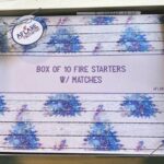 WINTER TREES Set OF 10 Fire Starters, Woodstove Fireplace Fire Starters, Winter Hygge Harvest Housewarming Holiday Cozy Winter Gift