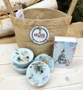 SET OF 14 FIRESTARTERS, Whimsical Animals Fireplace Hearth Gift, Burlap Bag Fire Starters, Rustic Fire starters, Farmhouse Christmas Gift - Image 2