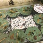 WINTER EVERGREENS Set of 10 Farmhouse X-mas Fire Starters, Holiday Gift, Woodstove Fireplace Starters, Winter Housewarming Gift